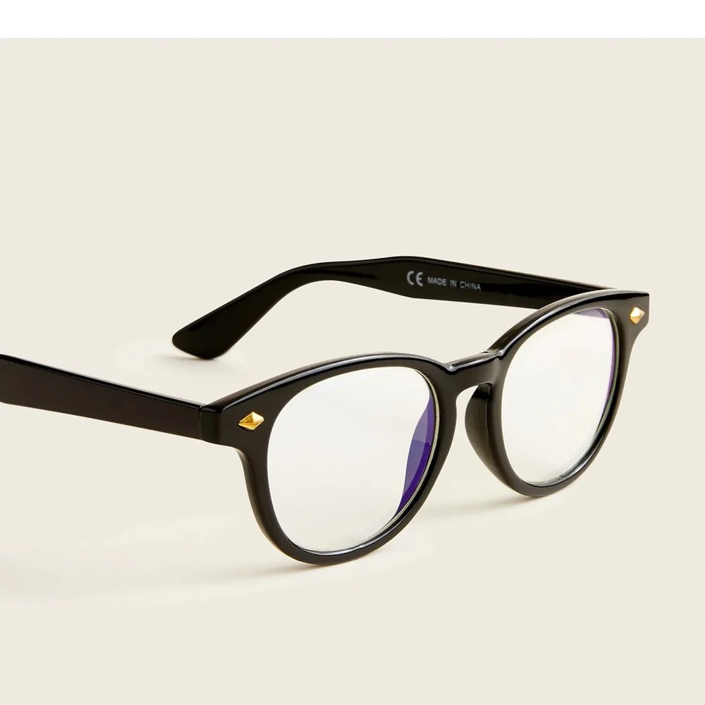 NWT J. Crew blue-light glasses w/case